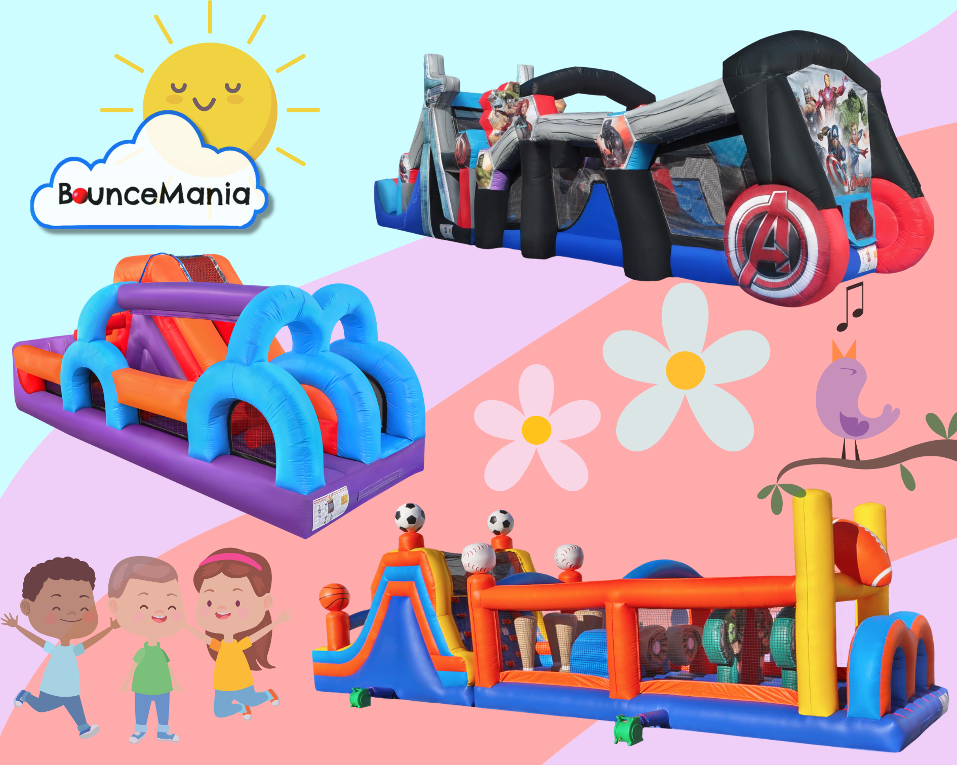 BounceMania in Ellensburg and Yakima, WA Bounce House Rental and